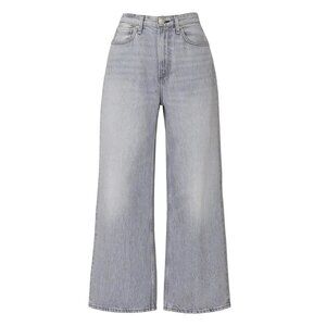 FREE SHIPPING! - RAG & BONE - Ruth Super High Rise Rigid Jeans in Grey Wash